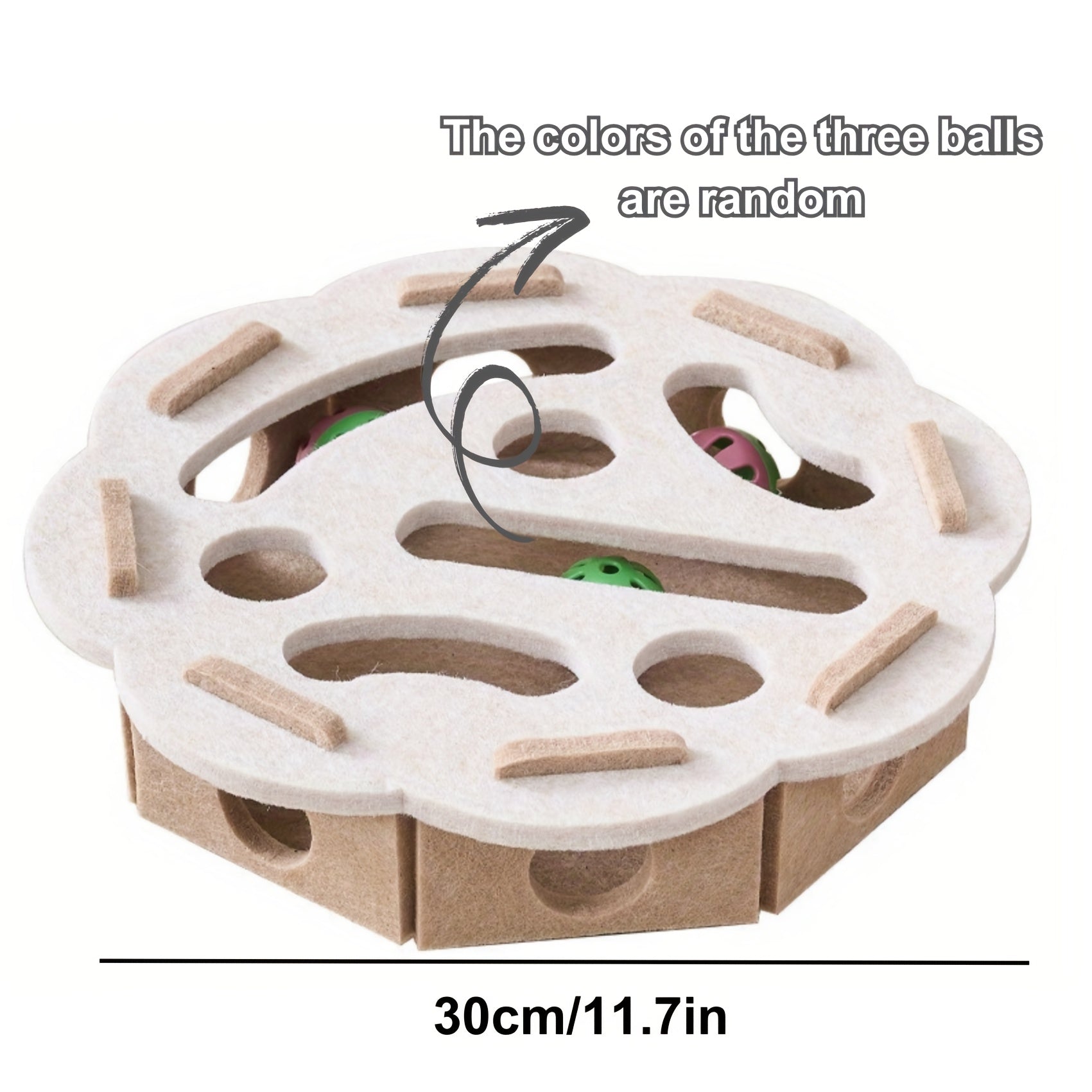 Interactive Cat Puzzle Toy Treat Dispenser Board | EURO VIBE