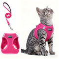 EURO VIBE Cat Harness & Leash – Escape Proof Walking Set UK
