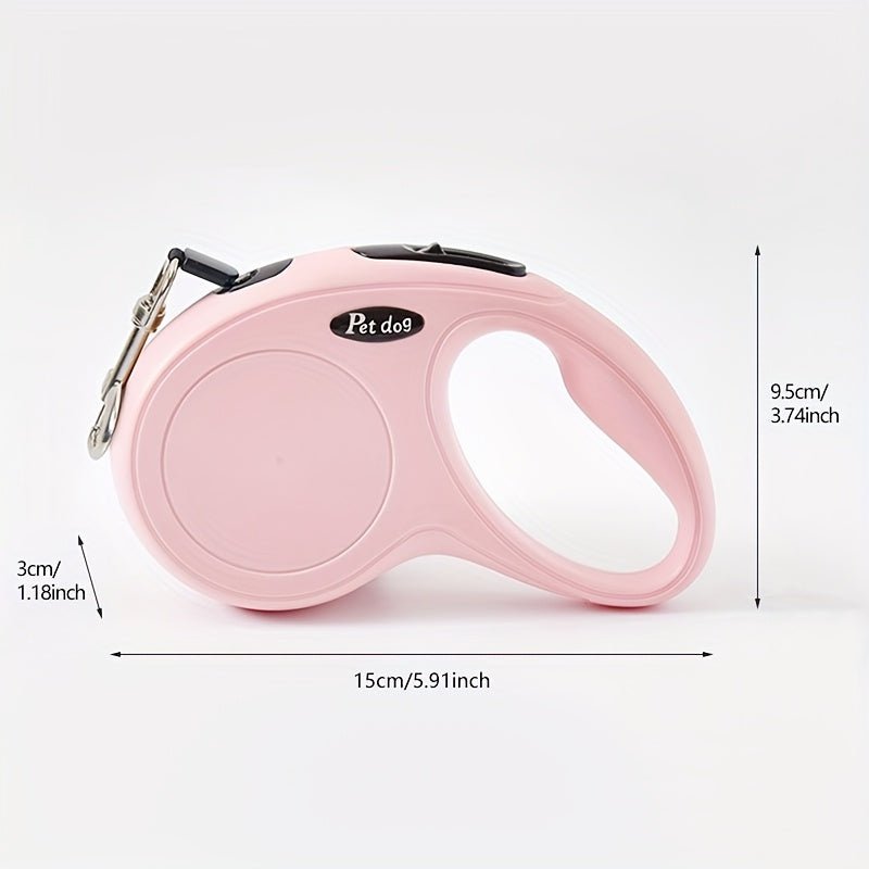 EURO VIBE Retractable Dog Lead | Strong Tangle-Free Pet Leash