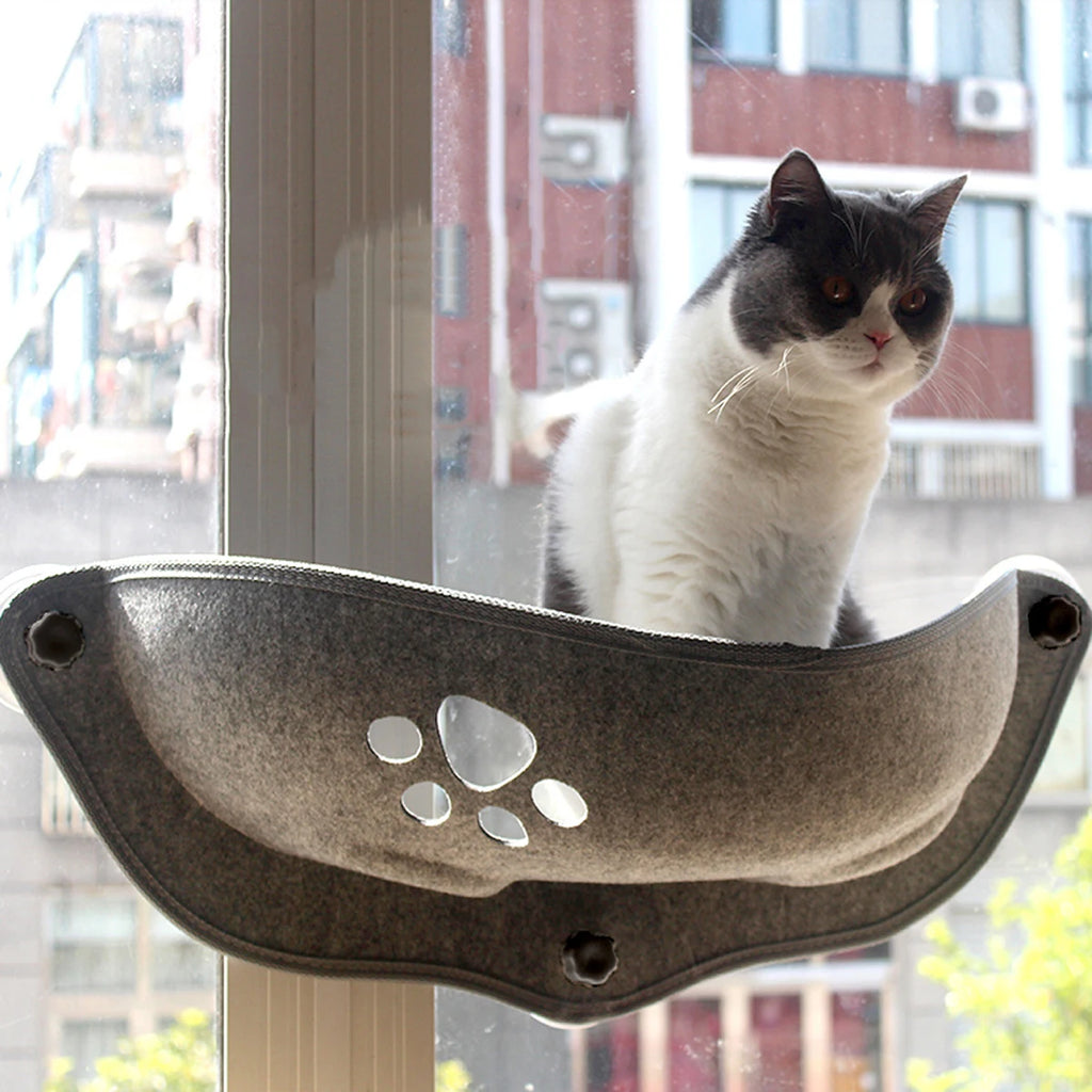 EURO VIBE Cat Window Hammock Bed with Strong Suction Cups