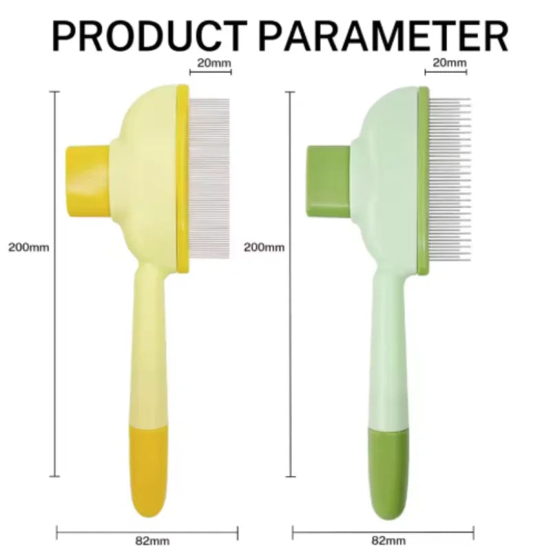 EURO VIBE Pet Grooming Brush for Dogs & Cats – Deshedding Tool