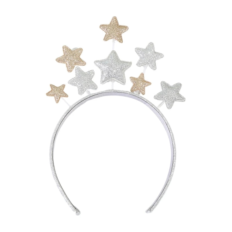 Gold Glitter New Year 2026 Headband | Party Accessory UK – EURO VIBE