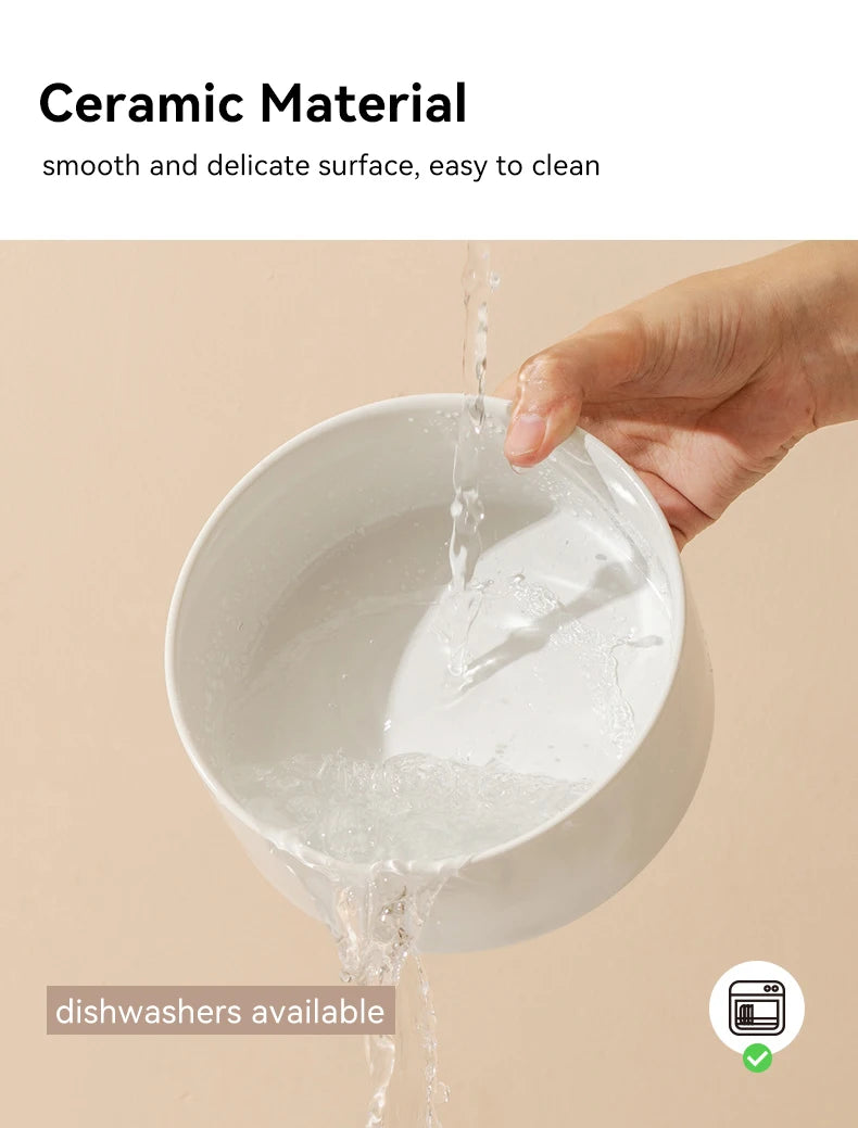 “Modern Elevated Pet Feeding Bowl Set – Raised Dog & Cat Feeder