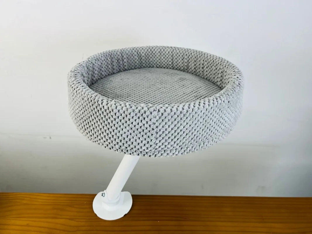 EURO VIBE Adjustable Cat Desk Perch Bed | Comfortable Rest Spot