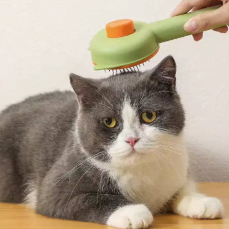 EURO VIBE Pet Grooming Brush for Dogs & Cats – Deshedding Tool