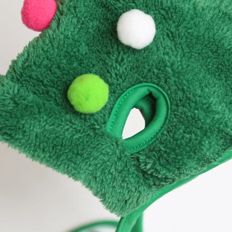 Cute Christmas Pet Costume Set | Festive Dog Hats & Bibs for Holiday Fun