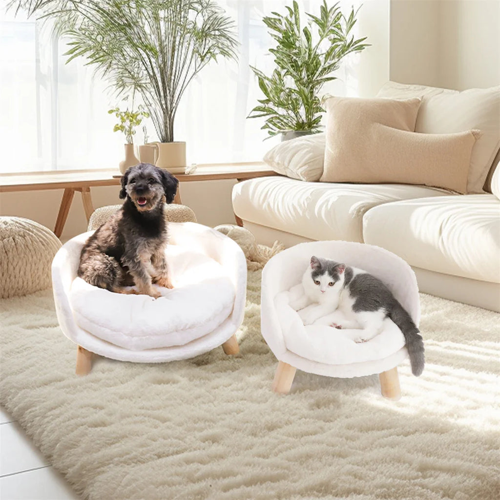 "Luxury Pet Bed UK | EURO VIBE Stylish Dog & Cat Lounger"