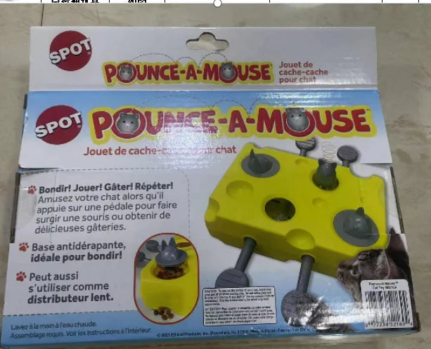 Interactive Cat Puzzle Feeder Toy Slow Feeding Game for Cats