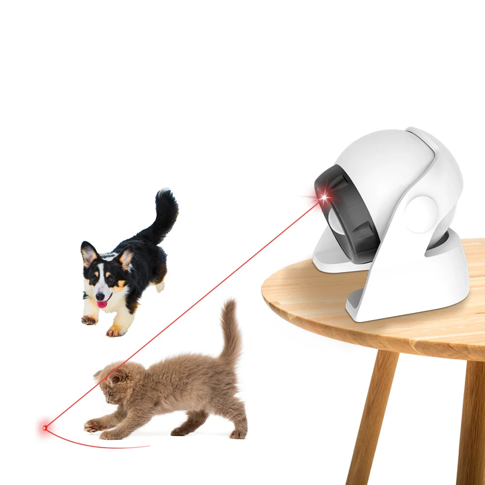 EURO VIBE Automatic Smart Laser Toy for Cats & Dogs – Interactive Pet Fun