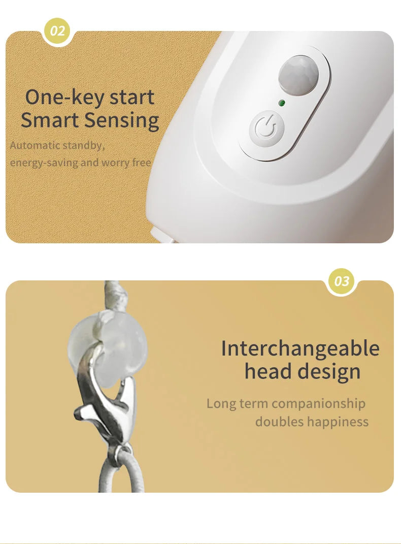Smart Cat Toy Wall Mounted Mouse Chaser Interactive Pet Toy UK