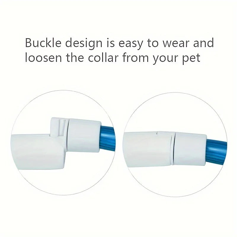 LED Glow Safety Dog Collar – Rechargeable Light Up Pet Neck Ring UK