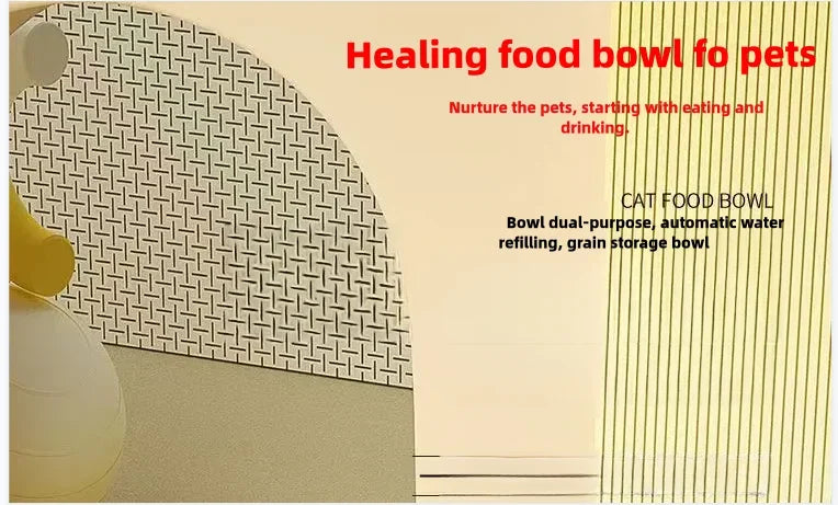 “2-in-1 Automatic Pet Feeder with Water Dispenser | Cat & Dog Feeder UK”