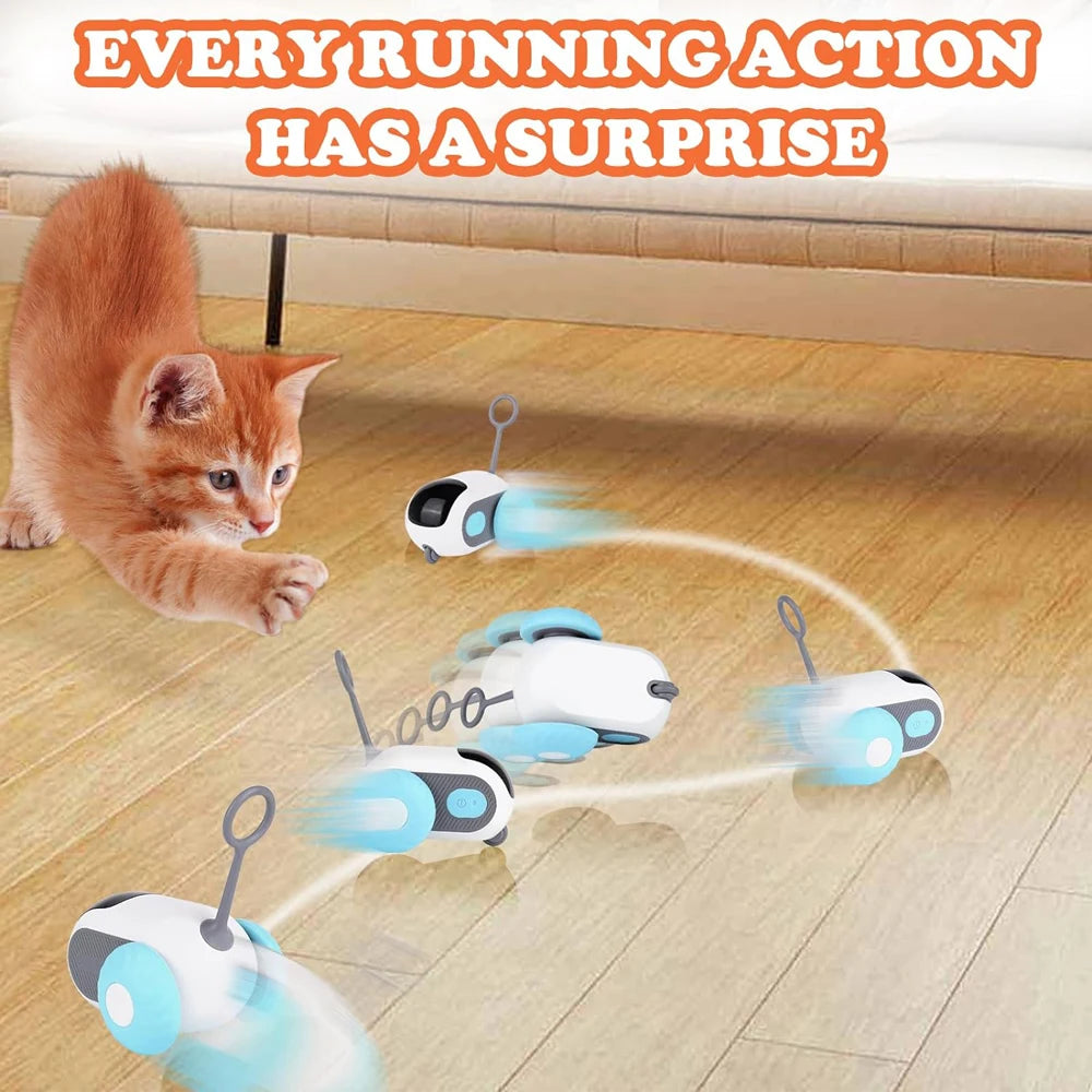 Automatic Interactive Cat Toy with Feather | EURO VIBE UK