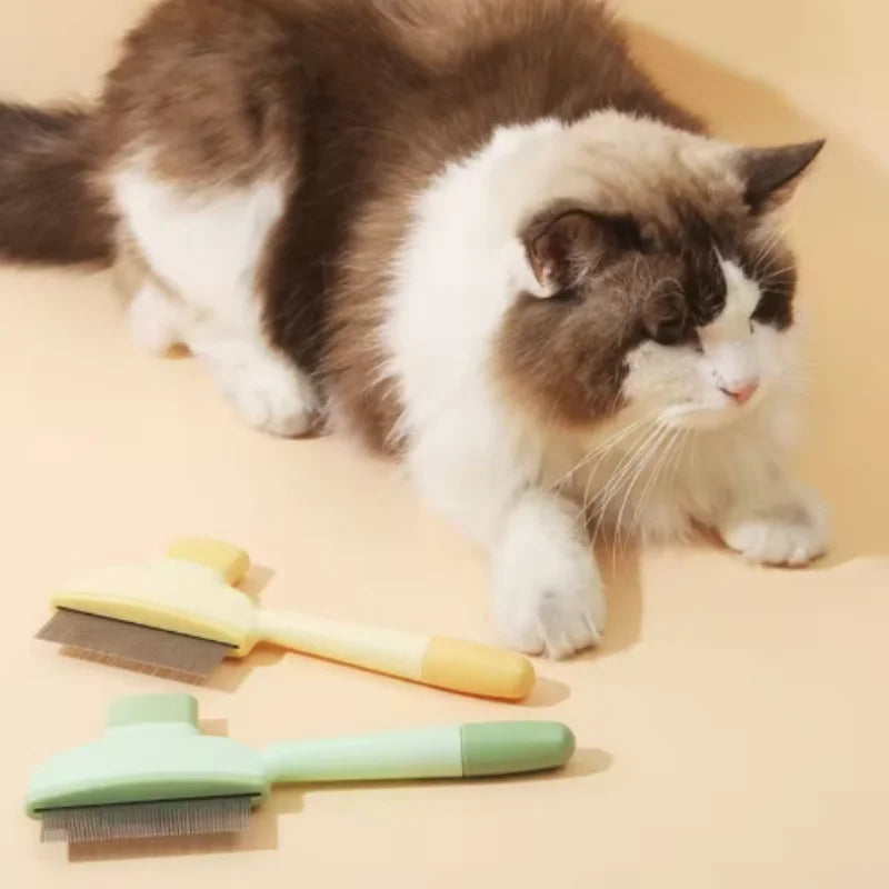 EURO VIBE Pet Grooming Brush for Dogs & Cats – Deshedding Tool