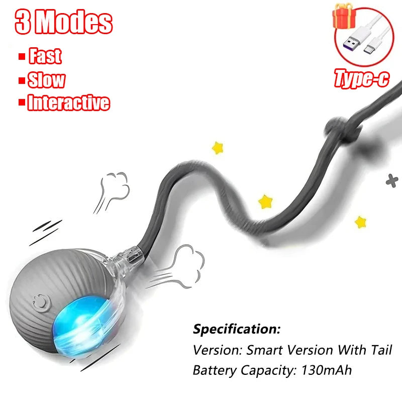 Cat Infrared Interactive Ball Toy for Cats | EURO VIBE UK