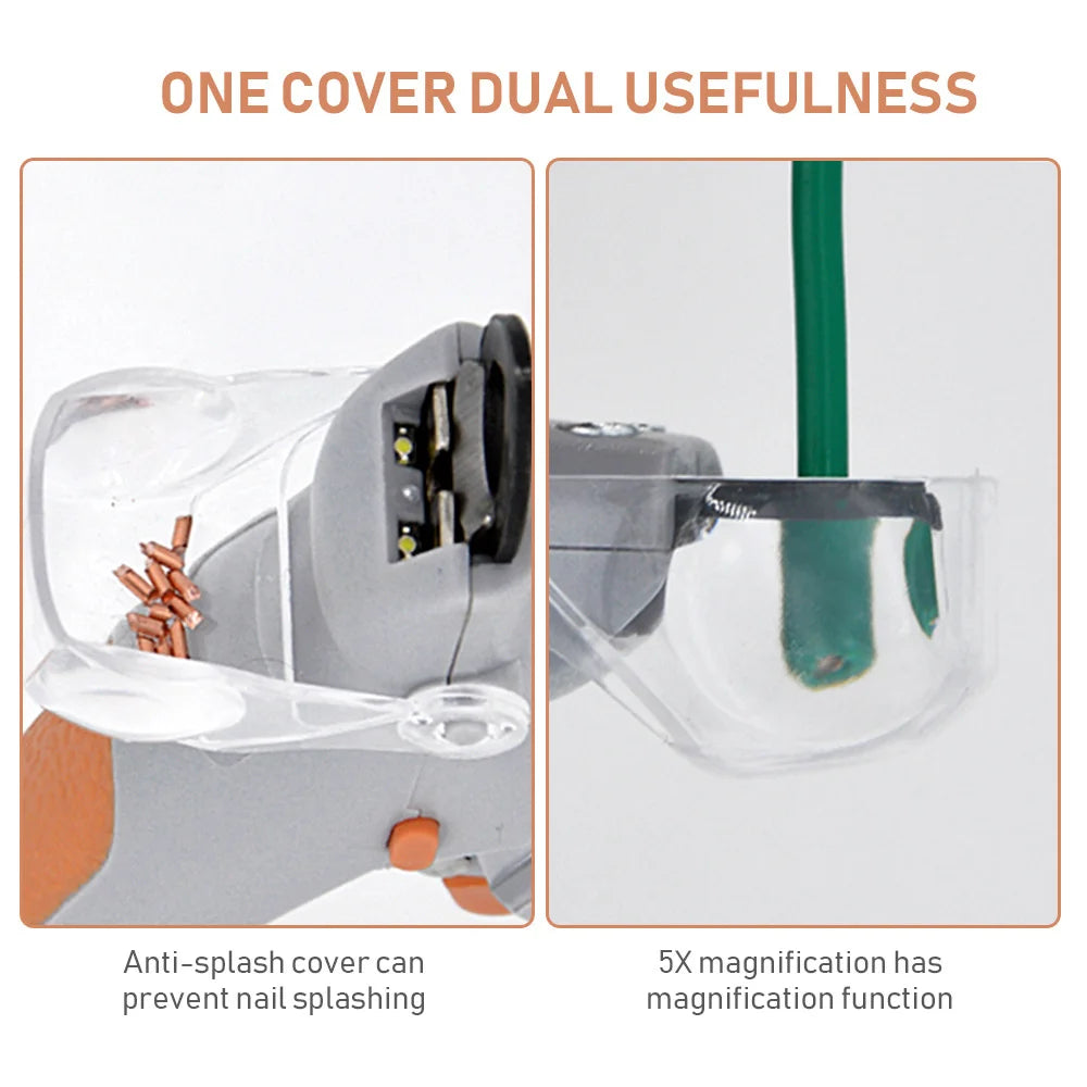 “LED Pet Nail Clipper UK – Safe Dog & Cat Nail Trimmer with Light”