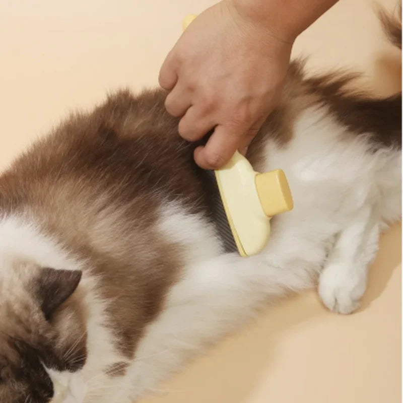 EURO VIBE Pet Grooming Brush for Dogs & Cats – Deshedding Tool