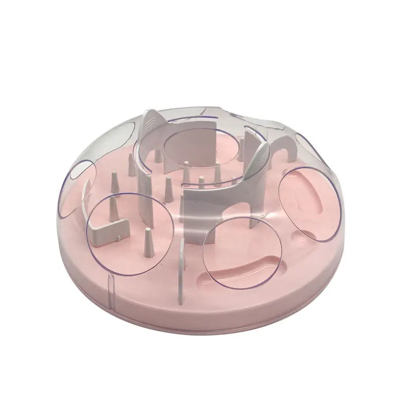 Cat Puzzle Feeder Interactive Foraging Maze Slow Feeder Toy UK