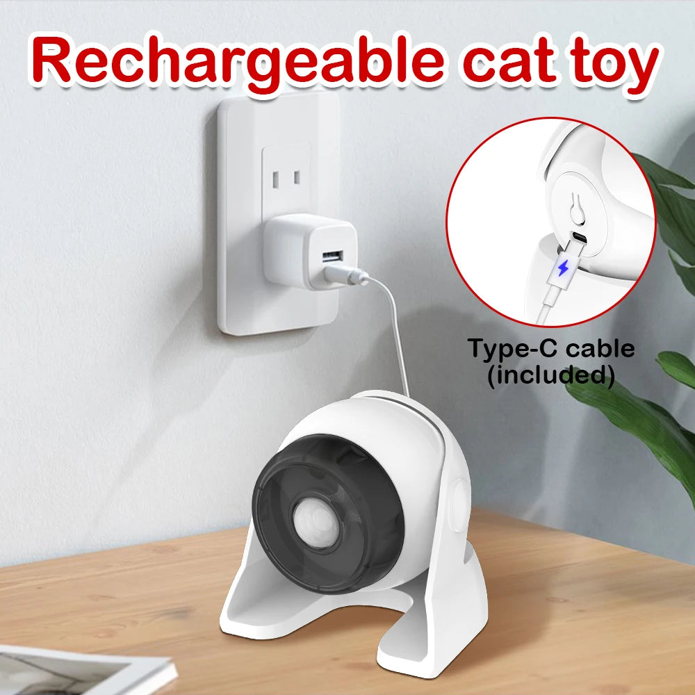 EURO VIBE Automatic Smart Laser Toy for Cats & Dogs – Interactive Pet Fun