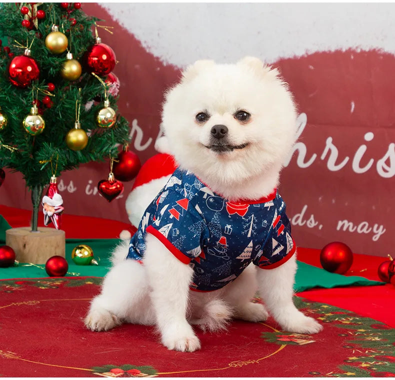 Christmas Dog Shirt | Festive Holiday Pet Outfit for Dogs – EURO VIBE