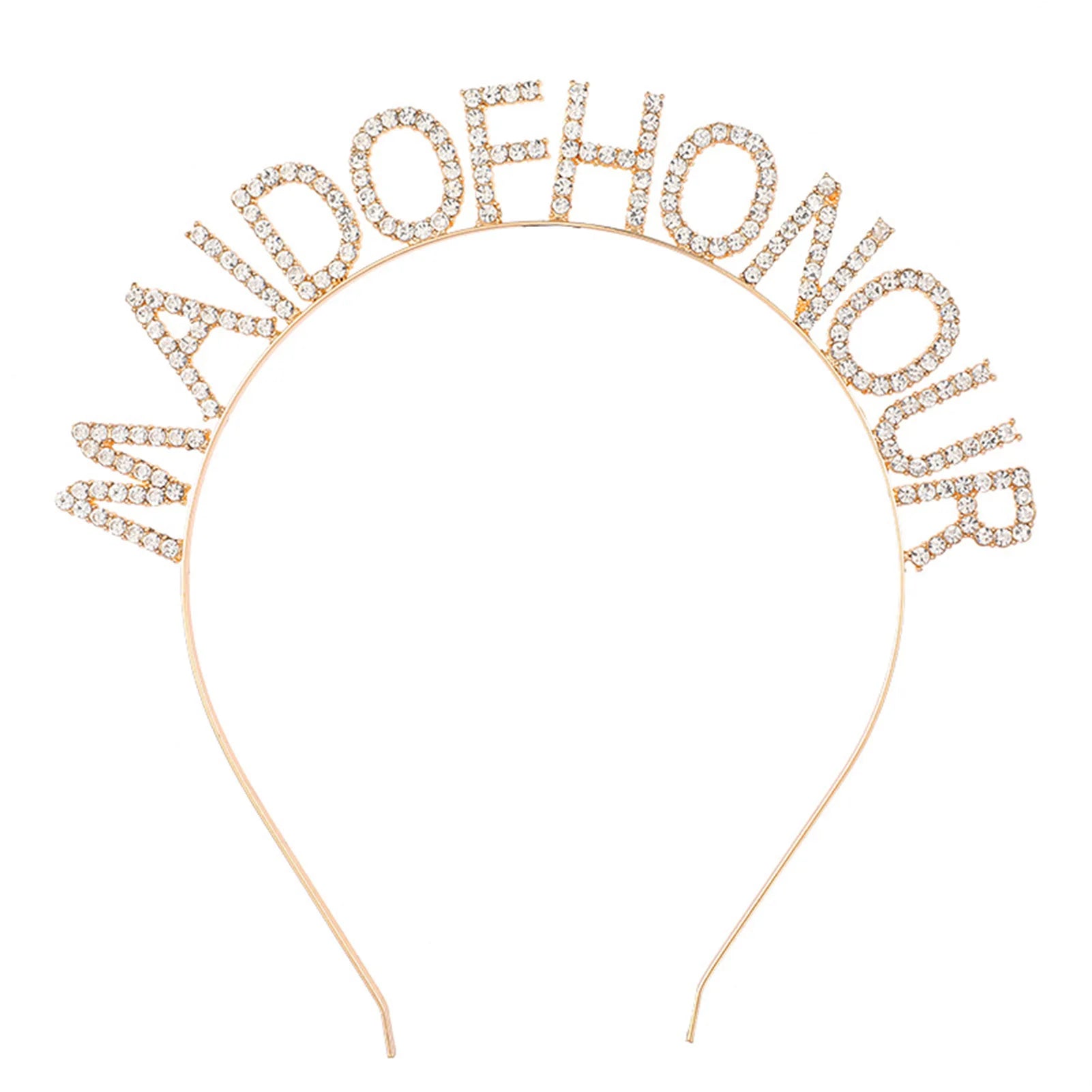 EURO VIBE Happy New Year Rhinestone Headband – Sparkly Party Accessory