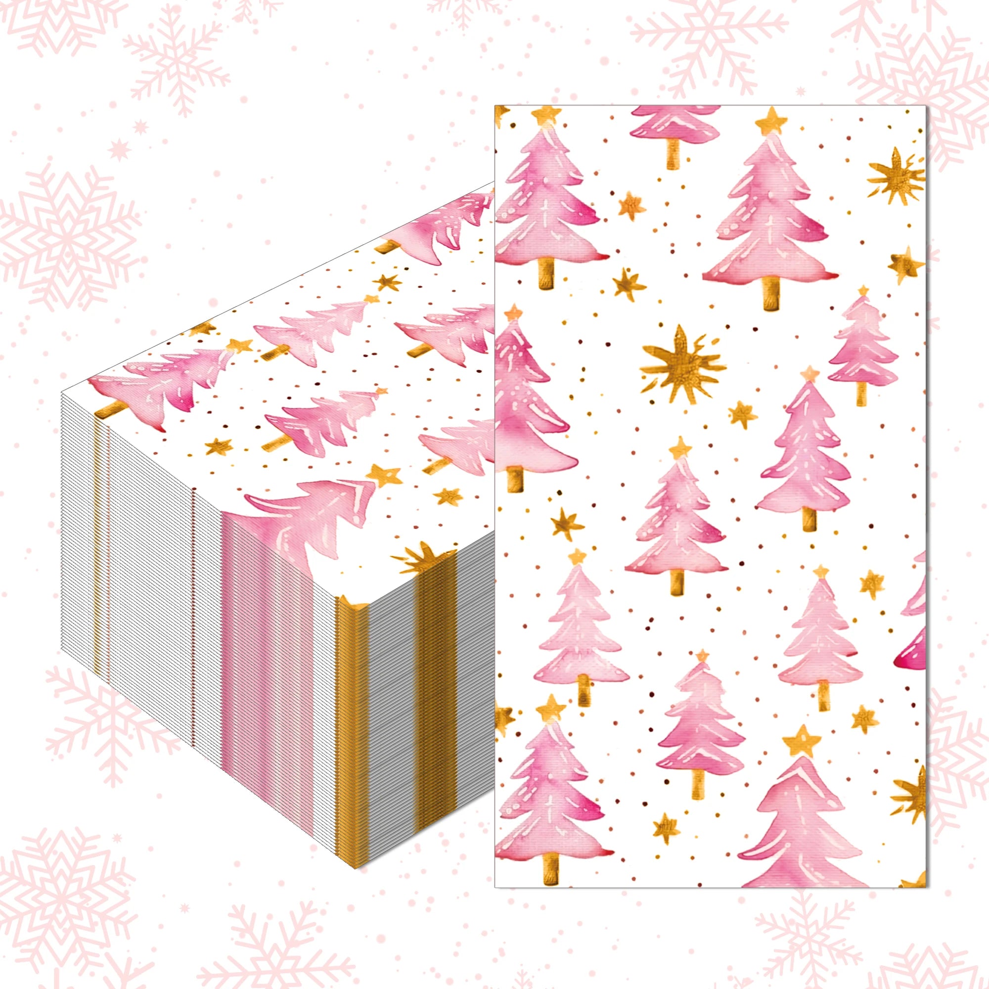 Christmas Disposable Paper Napkins Festive Party Set – EURO VIBE