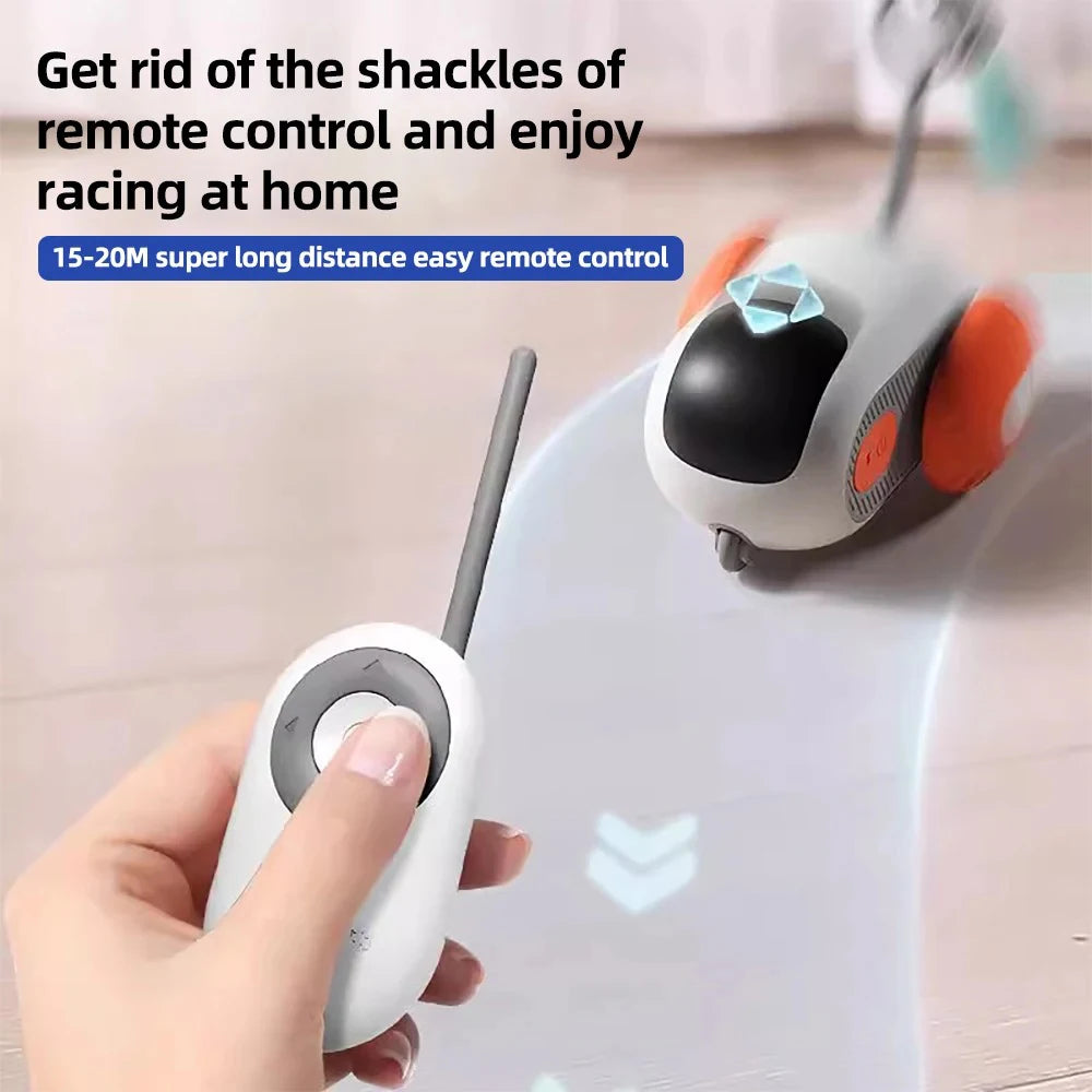 Automatic Interactive Cat Toy with Feather | EURO VIBE UK