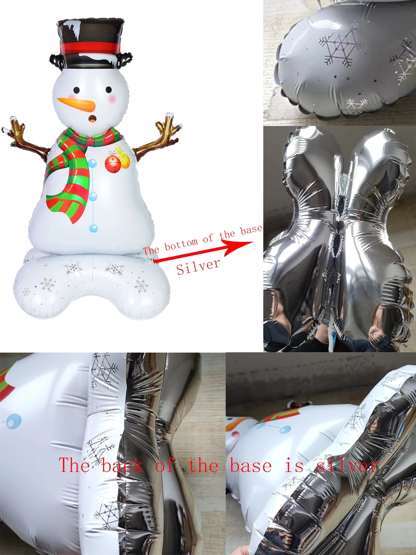 Inflatable Snowman Christmas Decoration – Indoor Outdoor Décor | EURO VIBE