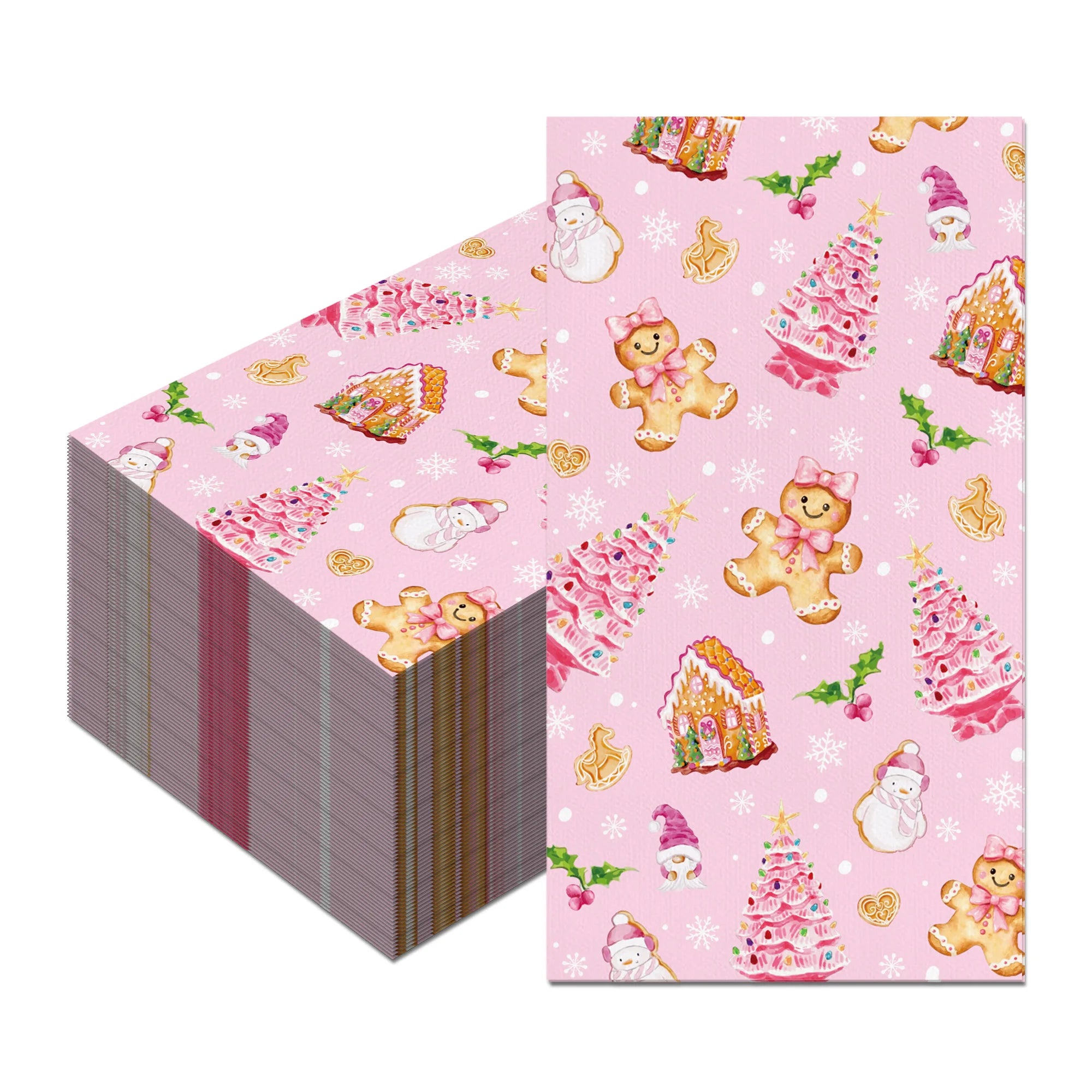 Christmas Disposable Paper Napkins Festive Party Set – EURO VIBE