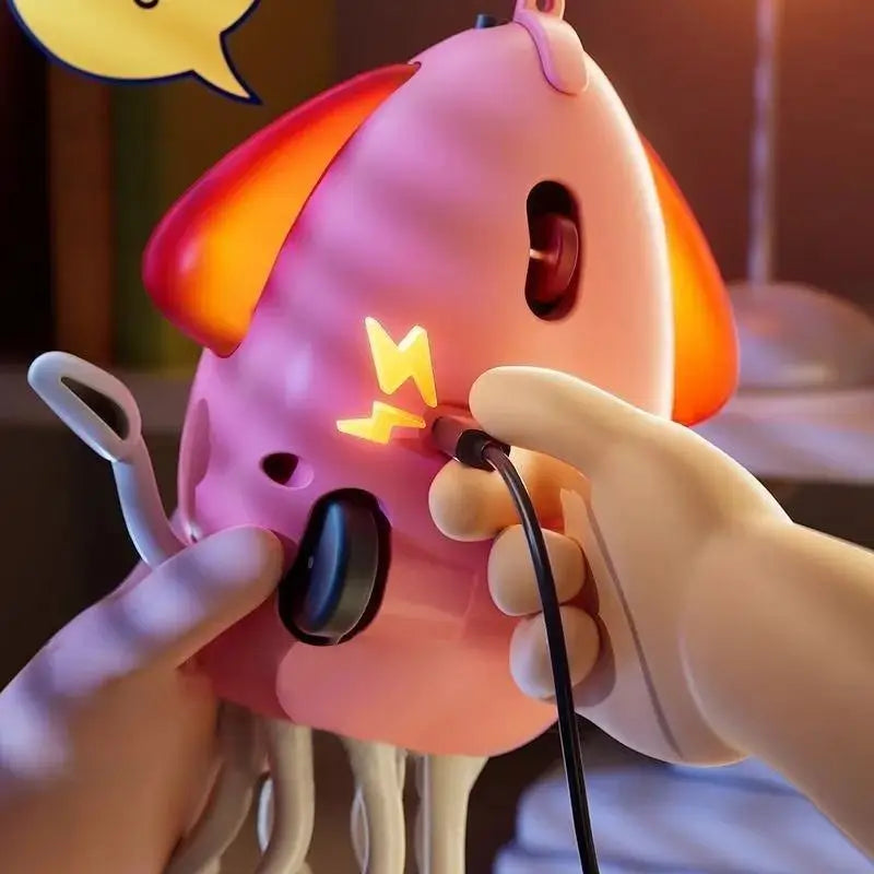 Interactive Light-Up Octopus Cat Toy | Battery Powered Fun Toy