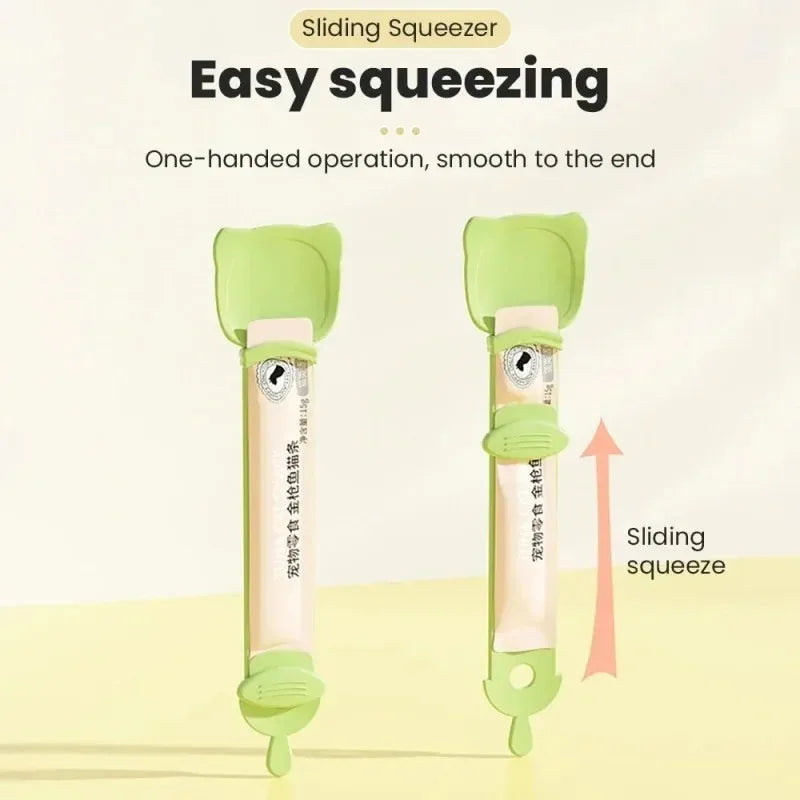 “Cat Food Pouch Opener Tool UK – Easy Feed Clip for Wet Treats & Meals”