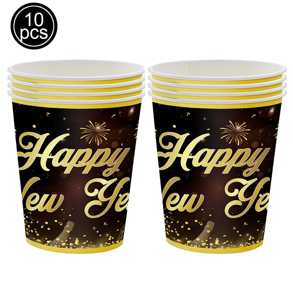 New Year 2026 Party Props Set | Hats, Frames & Glasses – EURO VIBE