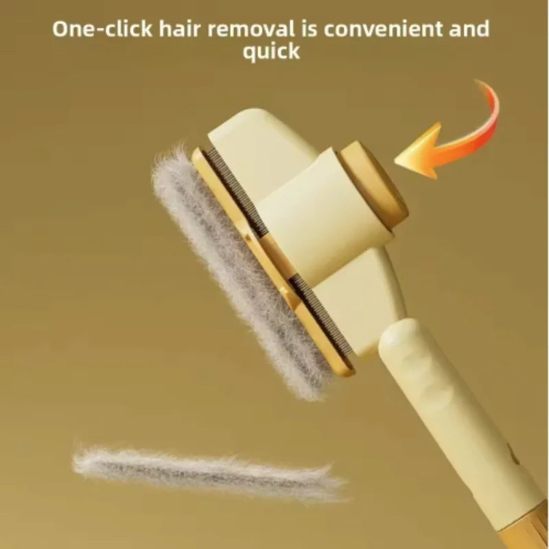 EURO VIBE Pet Grooming Brush for Dogs & Cats – Deshedding Tool