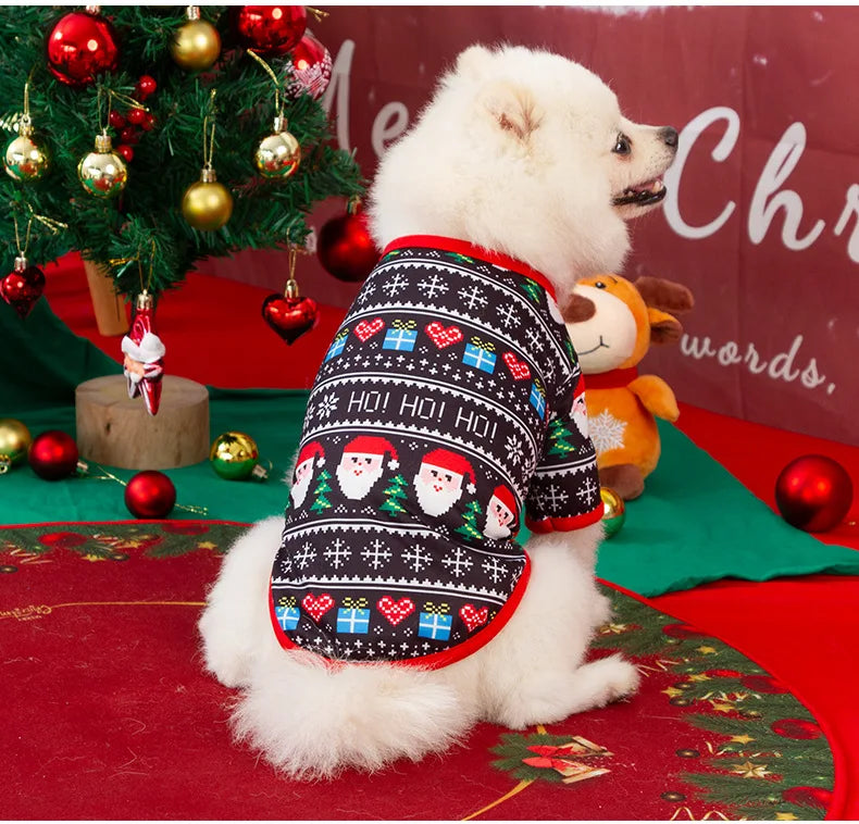 Christmas Dog Shirt | Festive Holiday Pet Outfit for Dogs – EURO VIBE