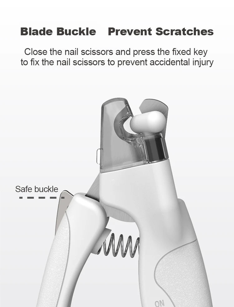“LED Pet Nail Clipper – Safe Dog & Cat Nail Trimmer by PETKIT”
