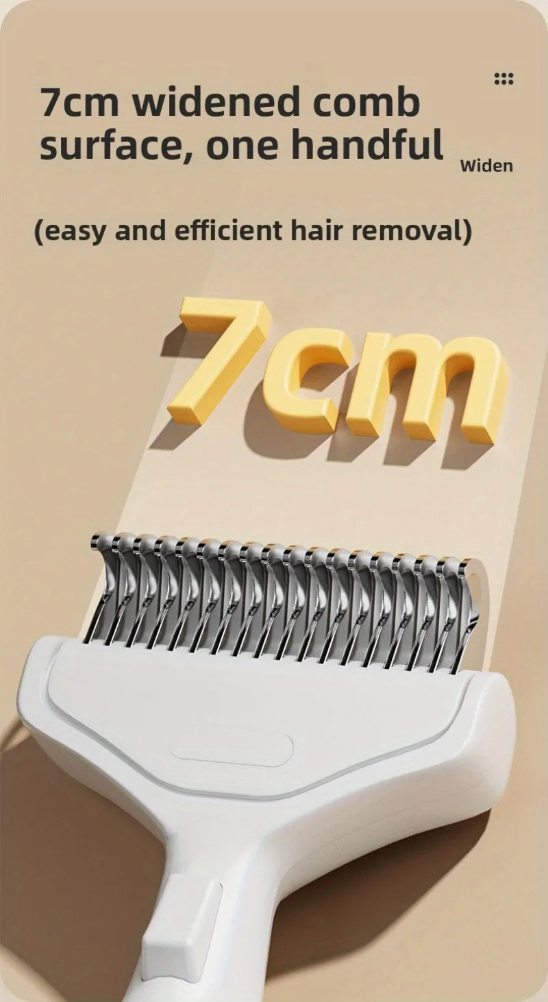 Self Cleaning Pet Hair Remover Brush for Dogs & Cats Grooming