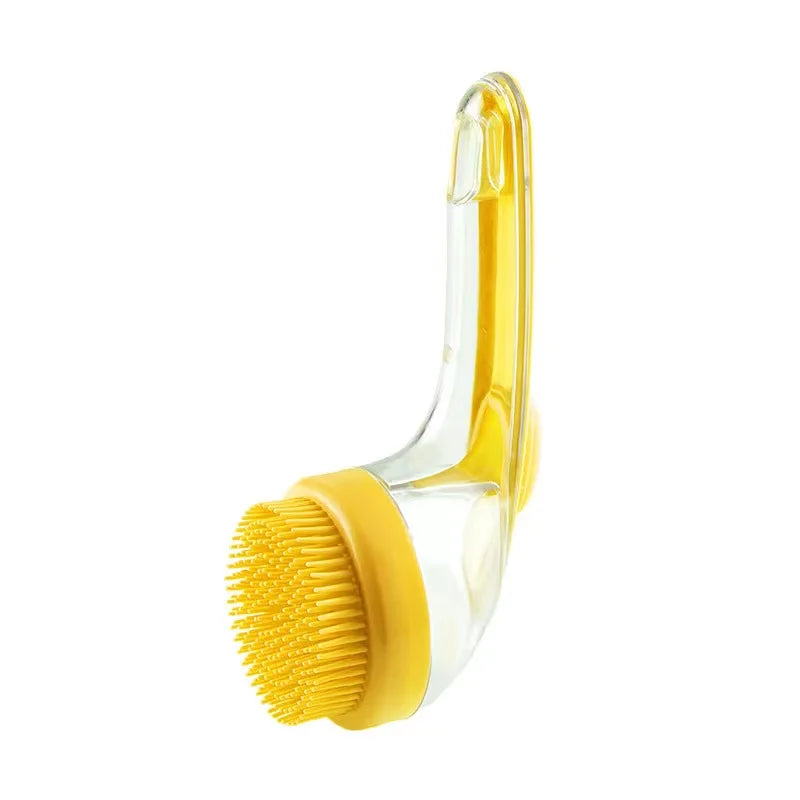“Dog Bath Brush UK – C Grooming Brush for Pets”