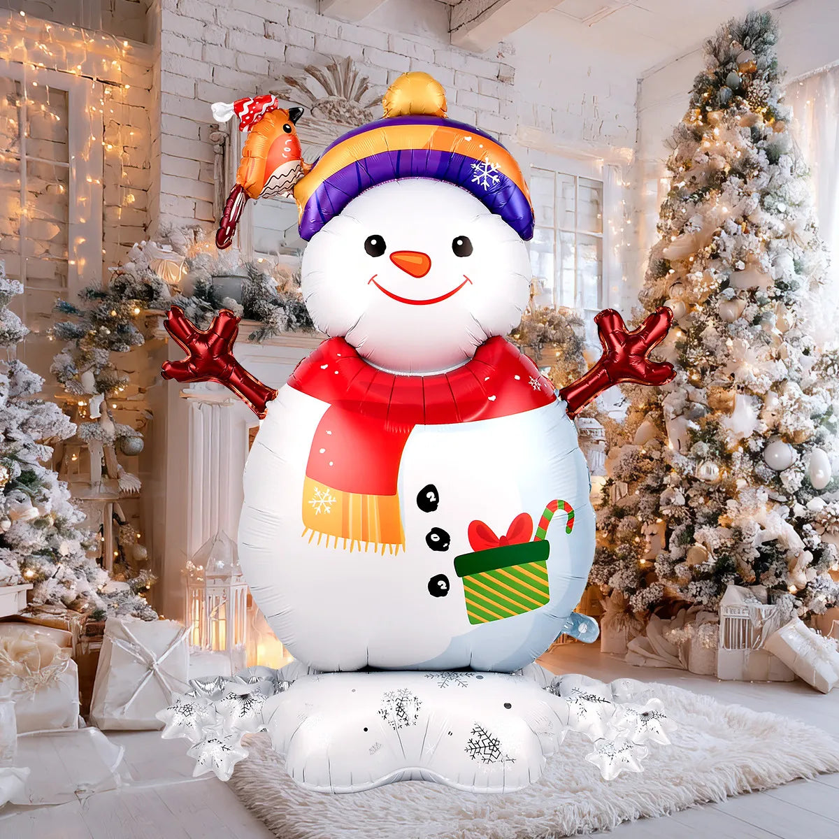Inflatable Snowman Christmas Decoration – Indoor Outdoor Décor | EURO VIBE