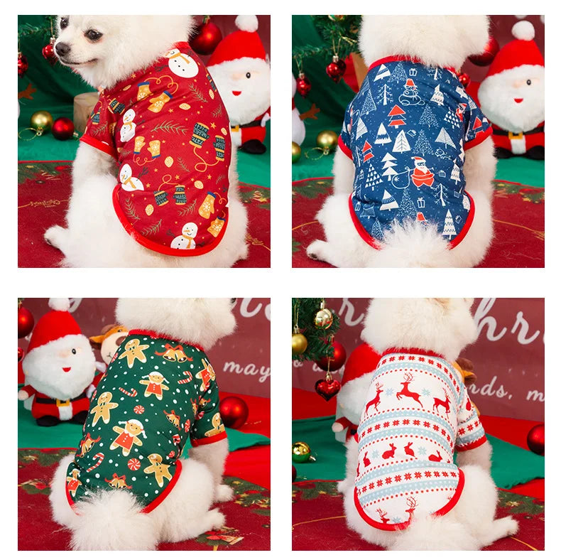 Christmas Dog Shirt | Festive Holiday Pet Outfit for Dogs – EURO VIBE