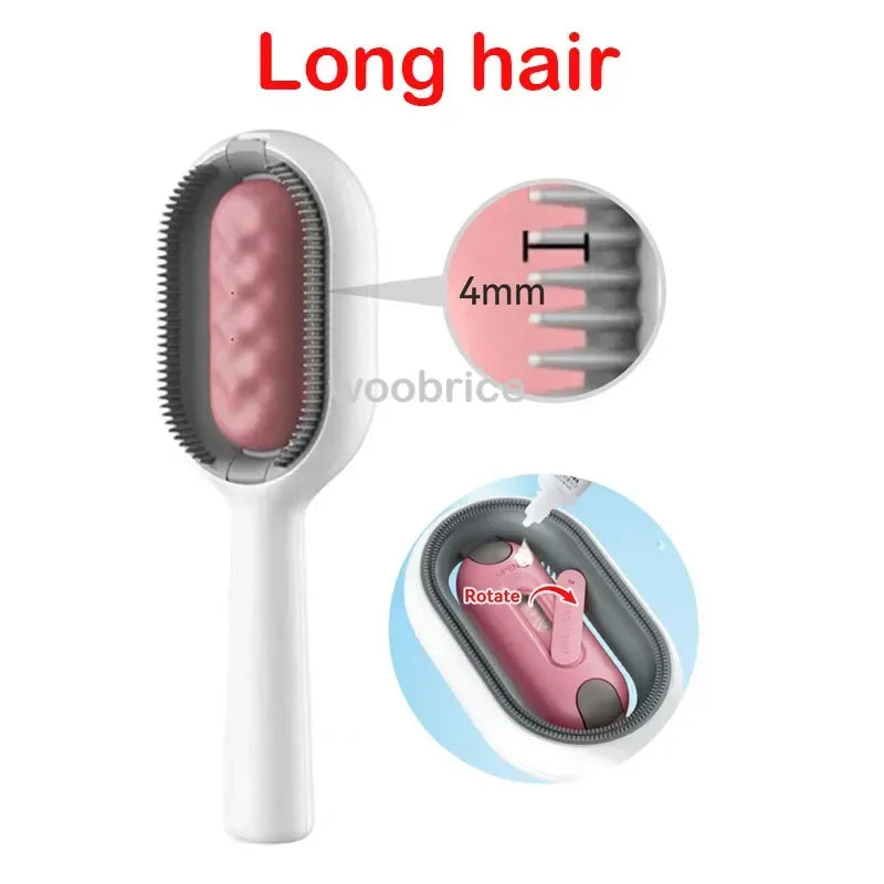 “Dog Grooming Brush – Deshedding & Massage Groomer for Dogs