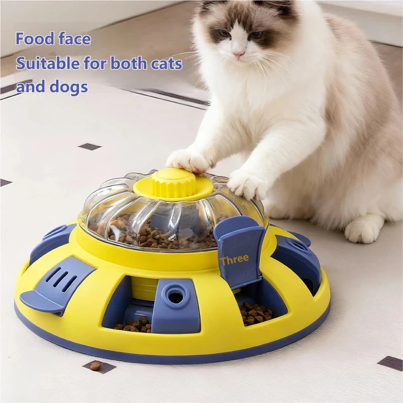 EURO VIBE Interactive Dog Puzzle Feeder – Brain Training Toy