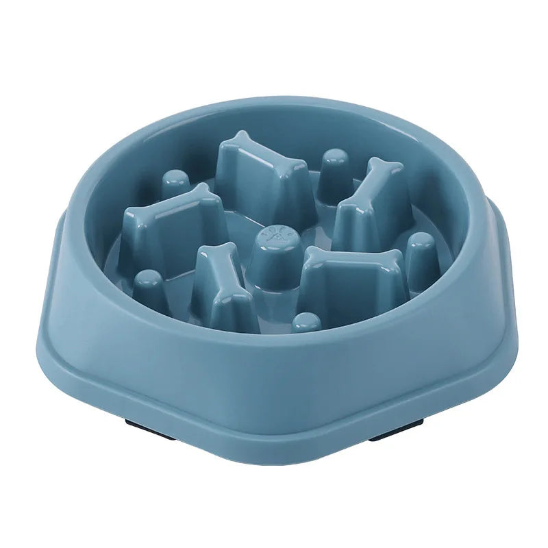 EURO VIBE Slow Feeder Dog Bowl – Anti-Gulping Pet Feeding Dish UK