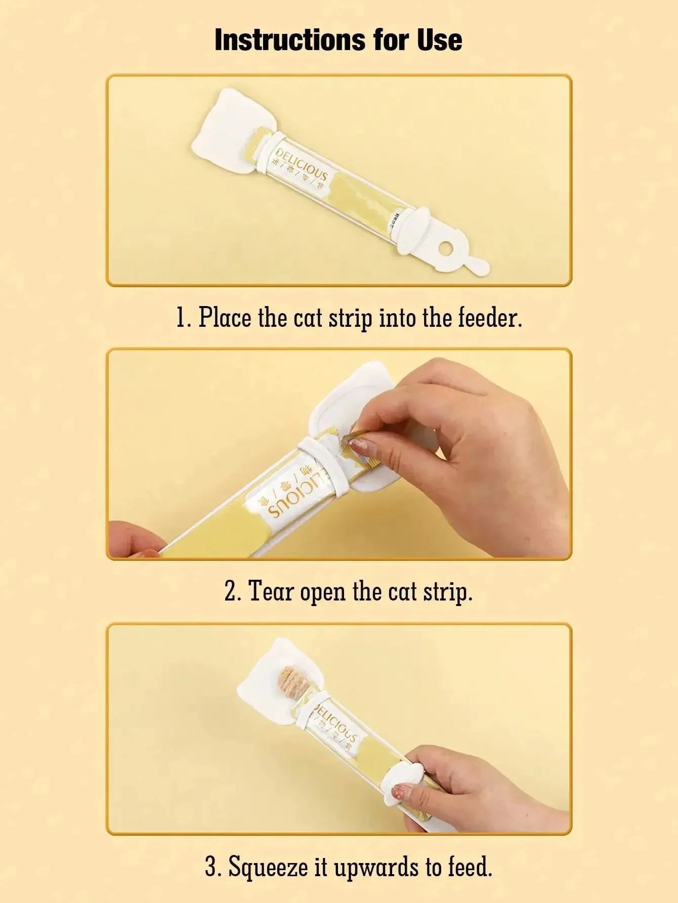 “Cat Food Pouch Opener Tool UK – Easy Feed Clip for Wet Treats & Meals”