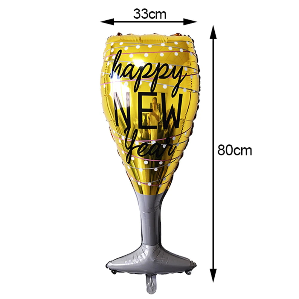 New Year 2026 Party Props Set | Hats, Frames & Glasses – EURO VIBE