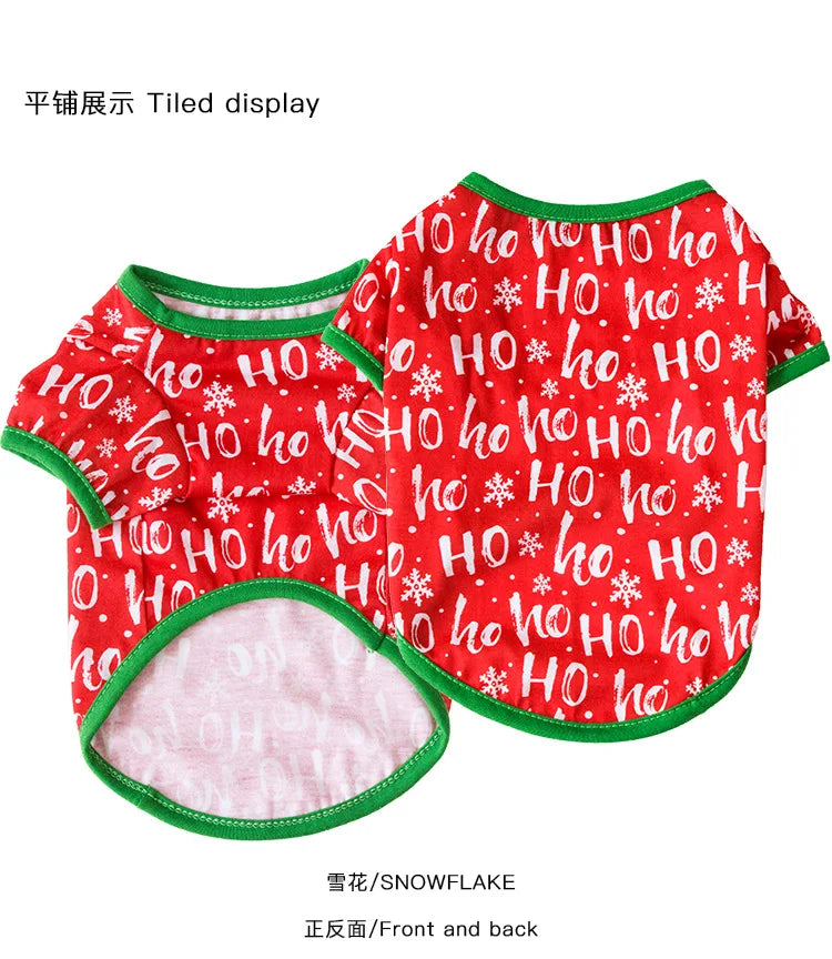 Christmas Dog Shirt | Festive Holiday Pet Outfit for Dogs – EURO VIBE