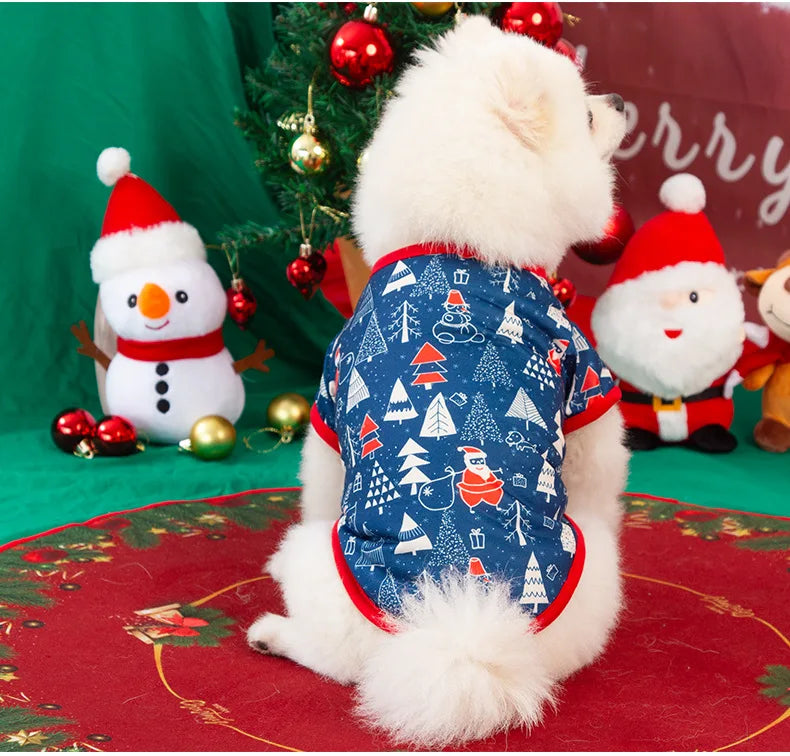 Christmas Dog Shirt | Festive Holiday Pet Outfit for Dogs – EURO VIBE