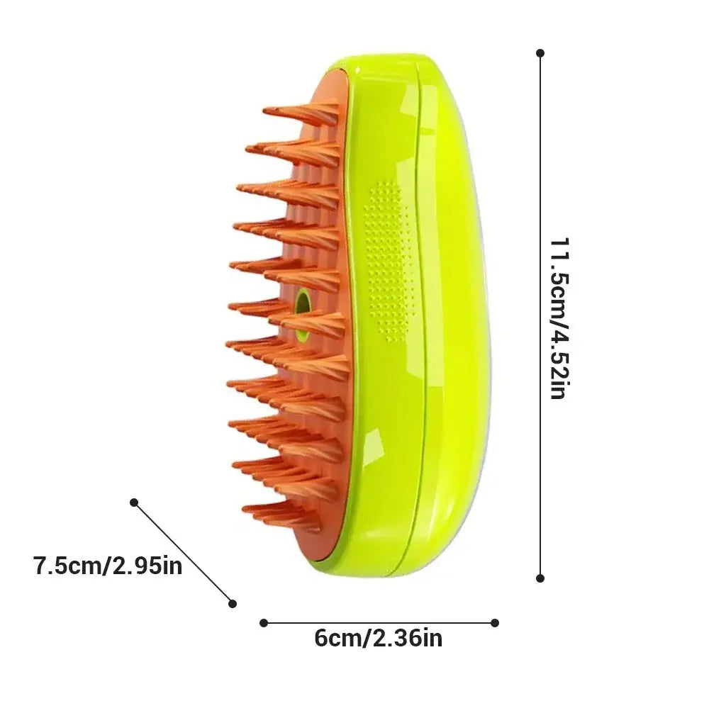 EURO VIBE Pet Grooming Brush | Deshedding Tool for Cats Dogs
