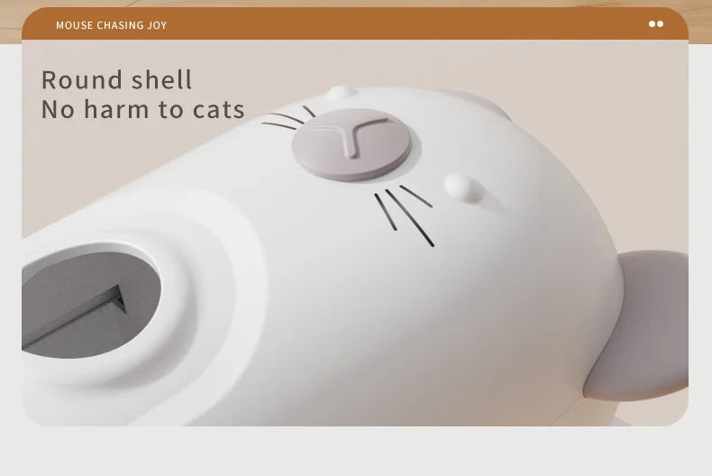 Smart Cat Toy Wall Mounted Mouse Chaser Interactive Pet Toy UK
