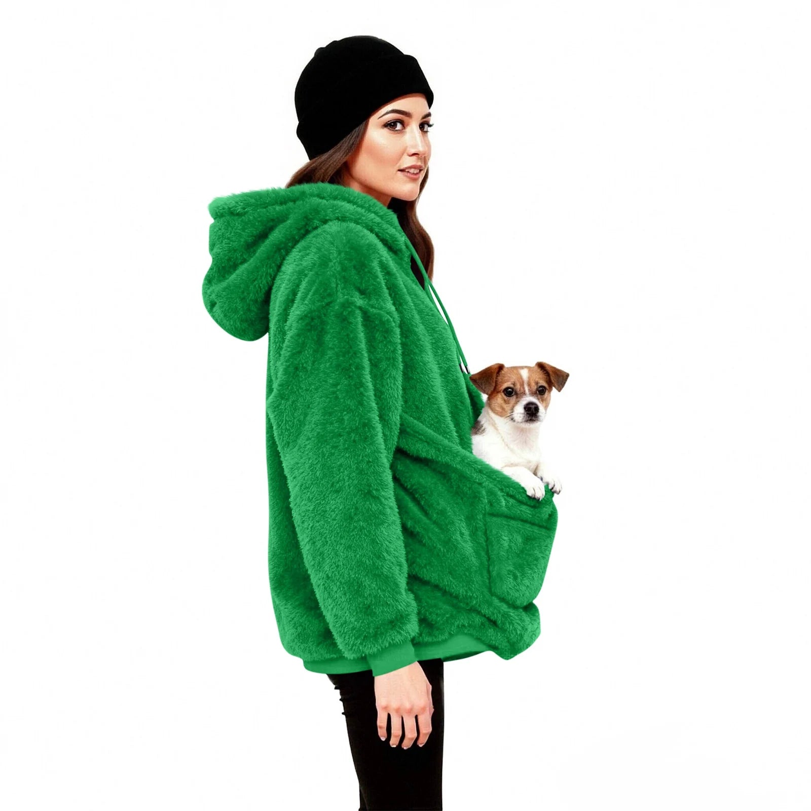 Women’s Fleece Hoodie | Casual Long Sleeve Hooded Top for Autumn Winter