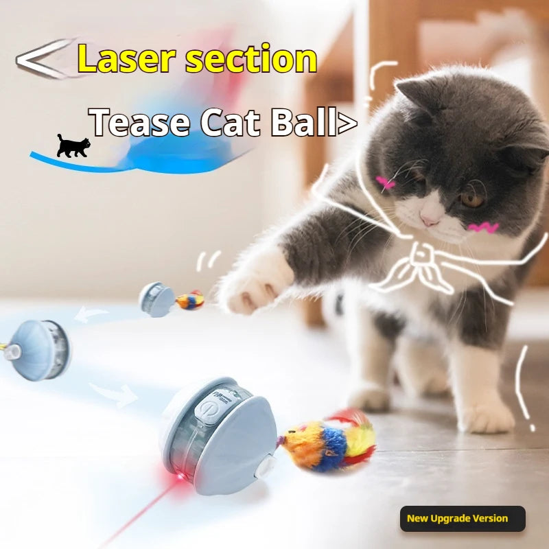 Cat Infrared Interactive Ball Toy for Cats | EURO VIBE UK